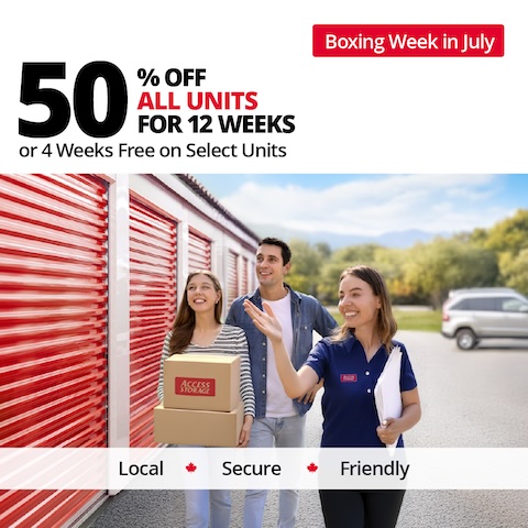 Access Storage - Woodbine Promotion