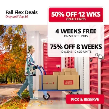 Access Storage - Woodbine Promotion