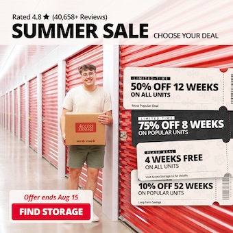 Access Storage - Richmond Hill Promotion