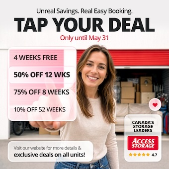 Access Storage - Richmond Hill Promotion